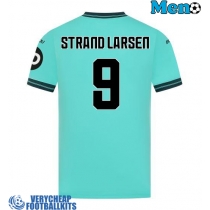 Wolves Jorgen Strand Larsen #9 Replica Away Shirt 2025-26 Short Sleeve
